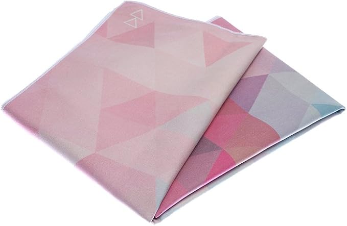 Yoga Design LAB | The HOT Yoga Towel | Premium Non Slip Colorful Towel | Designed in Bali | Eco Printed + Quick Dry + Mat Sized | Ideal for Hot Yoga, Bikram, Ashtanga, Sport, Travel