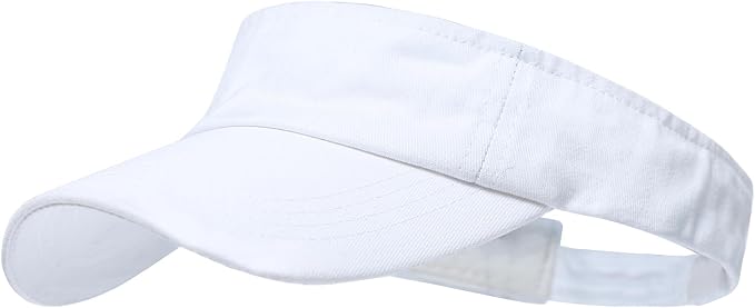 ANDICEQY Sports Sun Visor Hat, Sun Hat Visors for Women and Men for Outdoor | Adjustable Sun Visor Hats, Lightweight & Breathable, Cotton, Ideal for Running, Tennis, Golf, Outdoor Sports and Beach