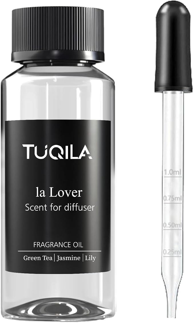 Hotel Luxury Essential Oil for Waterless Diffusers, La Lover Scent 120ML Fragrance Oil for Cold Air Diffuser, Natural Home Aromatherapy Scented