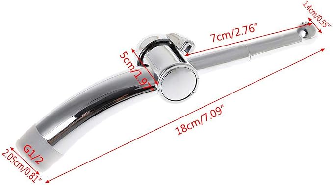 Home Shower Enema Kits Vaginal Anal Cleaner Anal Cleansing Nozzle Fit for Regulator Douche System for Men and Women, 59 inch Shower Hose