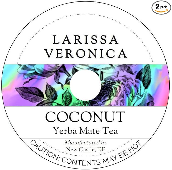 Coconut Yerba Mate Tea (Single Serve K-Cup Pods) (12 pods, ZIN: 572230) - 2 Pack
