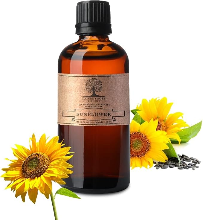 Floral - 100% Pure Aromatherapy Grade Essential Oil by Nature's Note Organics (10_ml, Sunflower)