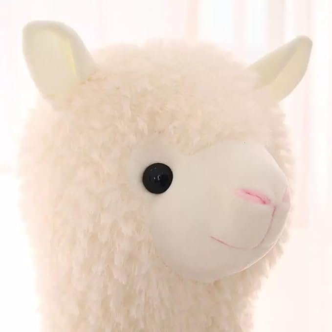 Llama Stuffed Animal Cute Alpaca Plush Toy 17.7 inch for Girls Boys (Alpaca 45cm baise)