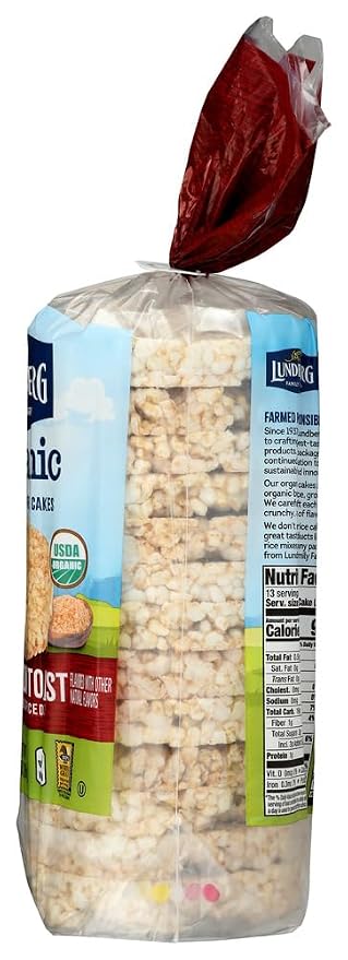 (NOT A CASE) Organic Rice Cakes Cinnamon Toast