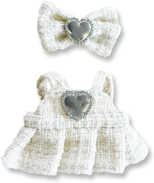 17 cm Doll Clothes - 6.7 Inches Cute Dolls Dress - Premium Fashion Accessories, Luxury Chic Doll Clothes & Style Bundle,Gifts for Lovers(Style G)