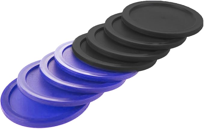 3.25 or 2.5 Inch Air Hockey Pucks - Professional, Durable Pucks for Large Tables - Compatible with Standard Pushers and Goals - Best Air Hockey Accessories for Fun and Entertainment by INSCOOL