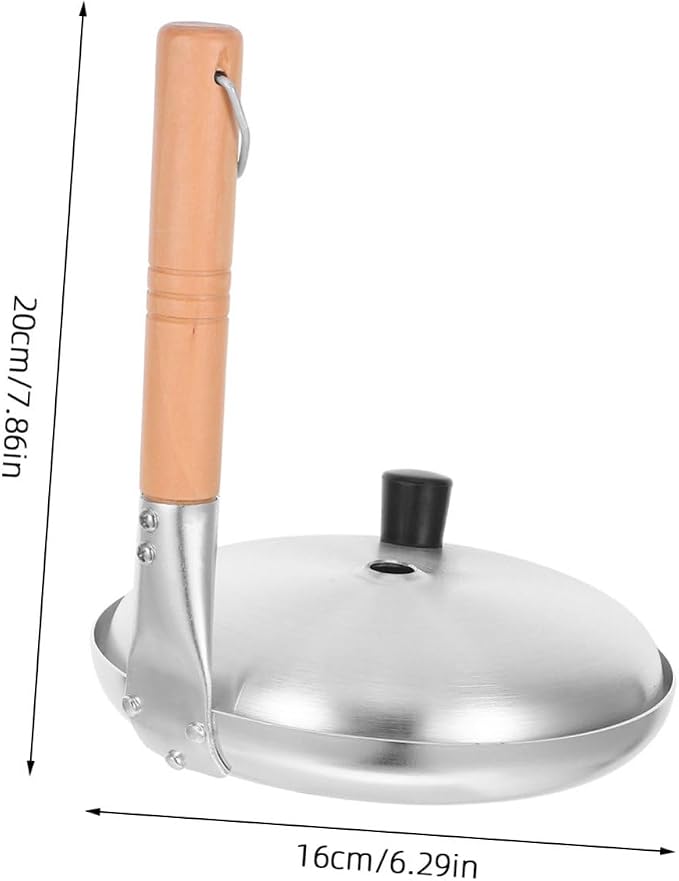 1 Set Pan For Katsudon Oyakodon: Parent Child Pot For Induction Stove - Vertical Handle Japanese Tamagoyaki Omelette Egg Cuisine Skillet Lid Traditional For Gas