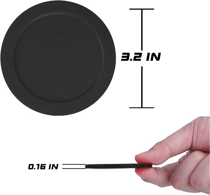 3.25 or 2.5 Inch Air Hockey Pucks - Professional, Durable Pucks for Large Tables - Compatible with Standard Pushers and Goals - Best Air Hockey Accessories for Fun and Entertainment by INSCOOL