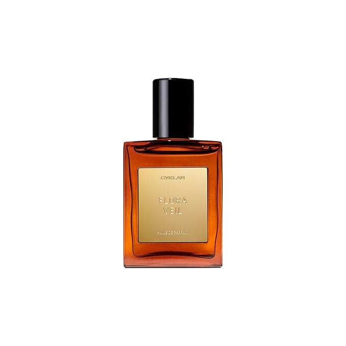 CYKLAR Perfume Oil for Skin – Flora Veil Scent – Fresh, Clean & Floral Perfume Fragrance with Raspberry, Peony & White Amber Notes – Travel-Friendly 15ml