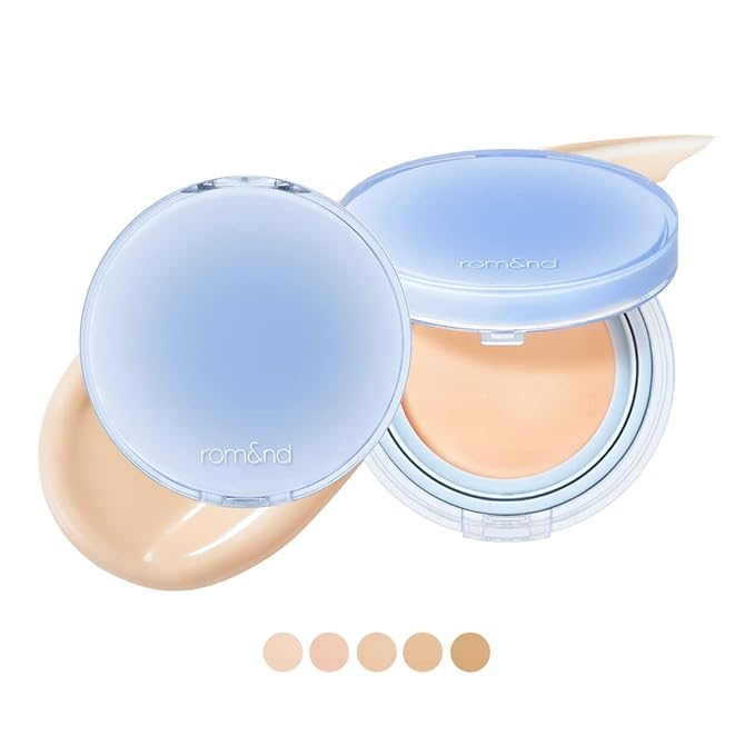 rom&nd Bare Water Cushion 20g (05 Sand 25), Healthy hydrated, Instant hydration, Comfortable skin, Long lasting, Extra moist, Glow, Vegan, 0.71 Ounce (Pack of 1)