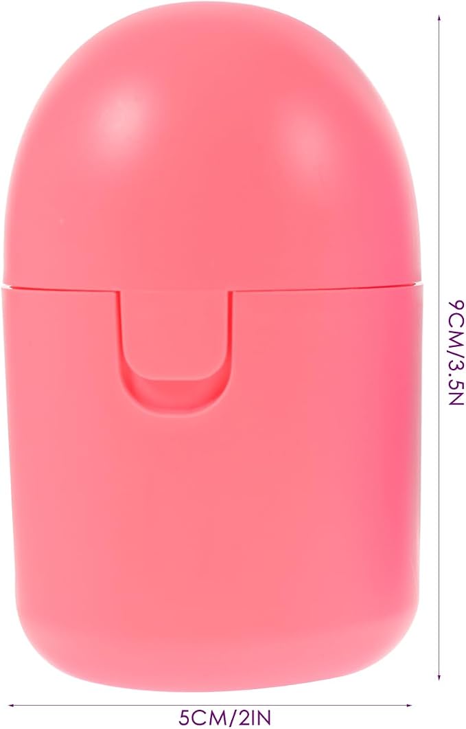 2Pcs MenstrualCup Steamer Cleaner, Period Cup Holder, High-Temperature, Portable Storage Container, Assorted Colors 3.54 * 1.96 * 1.96 Inch, Pp Material