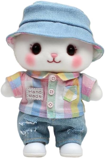 17cm Dolls Clothes - 6.7 Inches Cute Clothes Outfit & Accessories,17CM Doll of The House Accessories Outfits (Style-b (No Doll))