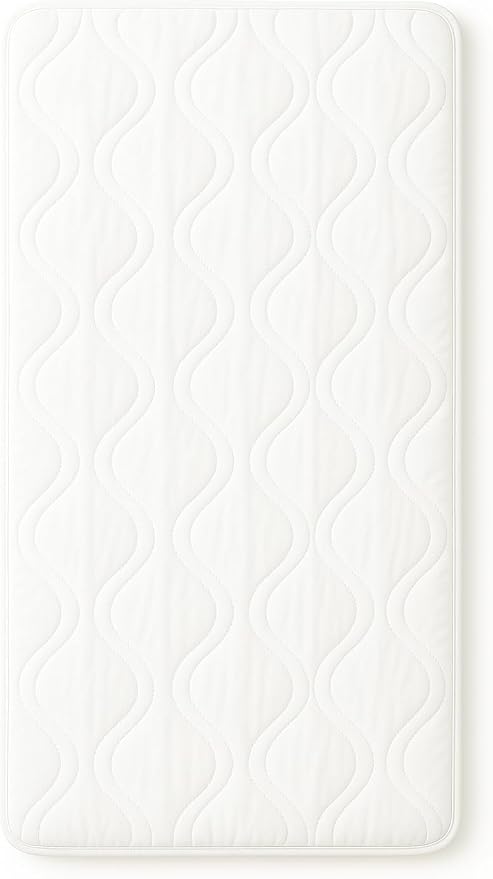 Quilted Mattress Pad Topper for 31x39 Playard – Soft Fitted Protector with Elastic Edges | Breathable, Hypoallergenic & Machine Washable | Compatible with Maxi COSI Swift | Made in USA by SheetWorld