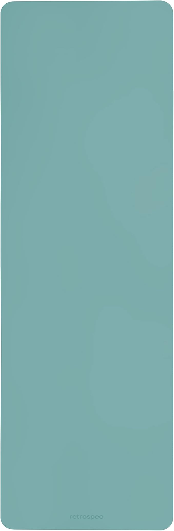 Retrospec Laguna 5mm Yoga Mat - Fitness Mat for Women, Men & Children, Slip-Resistant and Moisture Absorbing Exercise Mat for Home, Pilates, Yoga and Floor Workouts