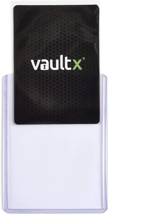 Vault X Toploaders 130pt (25 Pack), 3" x 4" Seamless Clear Rigid Card Holders for Trading Cards TCG