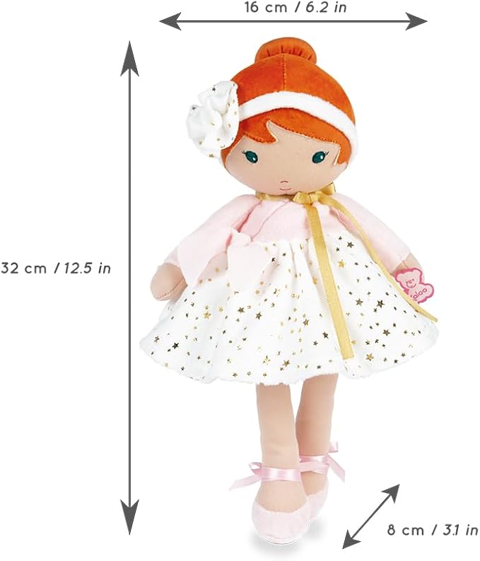 Kaloo Tendresse My First Fabric Doll Valentine K 12.5” - Ages 0+ - K963658