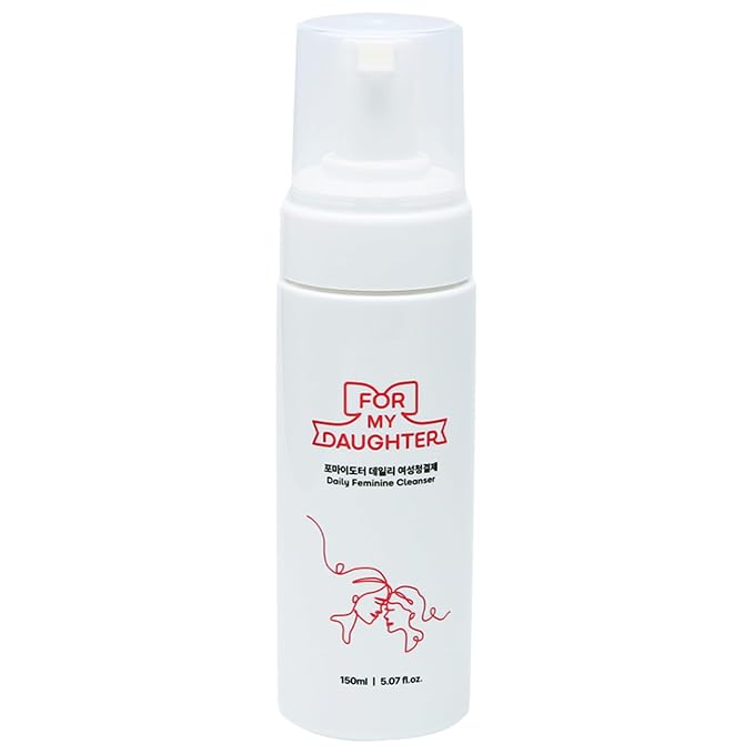 for my daughter Moisture Feminine Wash | Gentle Foam Wash with HPA Complex & | pH Balanced for Intimate Hygiene | Dermatologist-Tested – 150ml (5.07oz)