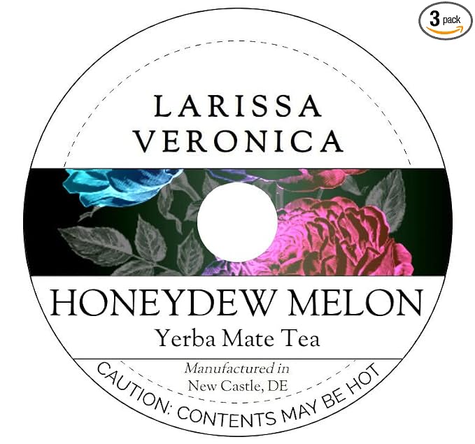 Honeydew Melon Yerba Mate Tea (Single Serve K-Cup Pods) (12 pods, ZIN: 573110) - 3 Pack