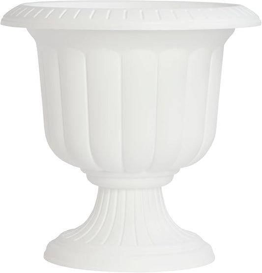 Root & Vessel Classic Urn, White, 19-Inch