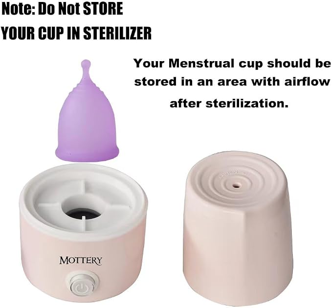 Menstrual Cups Steamer Machine High Temperature Wash Your Cup 99.9% Dirty 8 Minutes