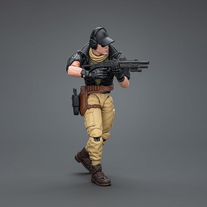 JOYTOY 1/18 Action Figure - Kina Mercenaries-The Assault Vanguard ABS & PVC, Perfect for Collectors & Decor - 4.1 Inch, 3.49 OZ (JT9886)
