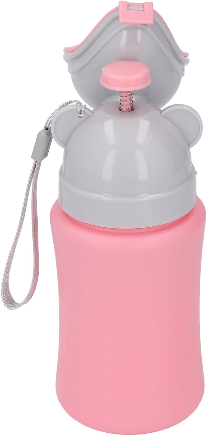FTVOGUE Portable Potty Emergency Urinal Toilet for Travel and Camping Child Kid Toddler Pee Training Cup (for Girl)