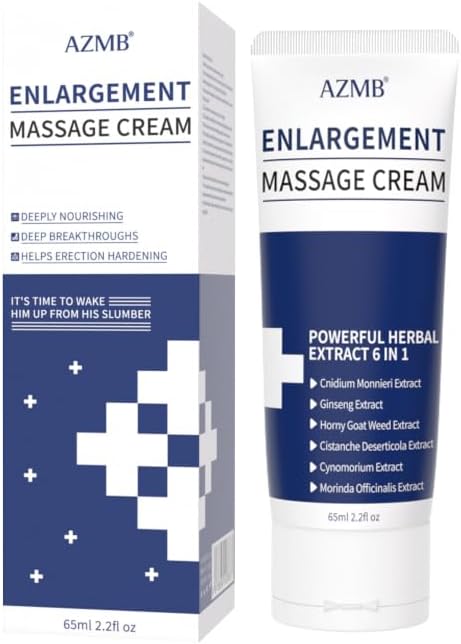 Male Enhancement Cream for Men, Body Gel for Private Part, Men's Re-Vitalize Enlargement Oil, Enhance Size and Performance – Get Bigger Thicker and Stronger (Massage Cream)