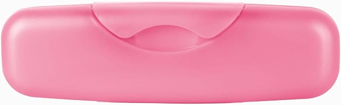RADIUS Large Tampon Travel Case - Seamless Protective Storage Container, Durable Makeup and Medicine Purse Organizer with Secure Snap Lock (1.25 x 2 x 7.25 IN) - Pack of 1, Case