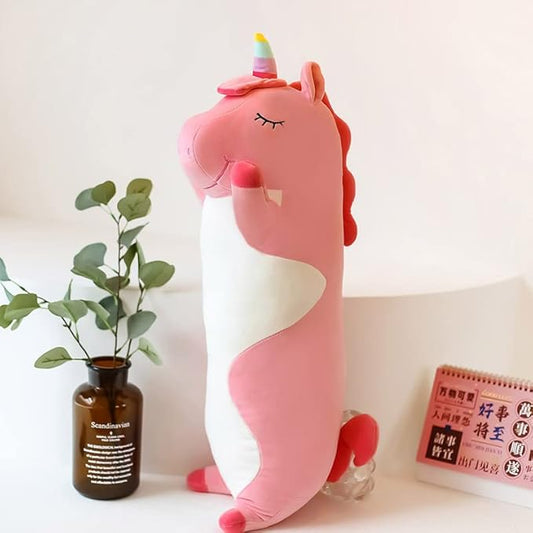 Soft Unicorn Hugging Pillow Plushie, 50cm