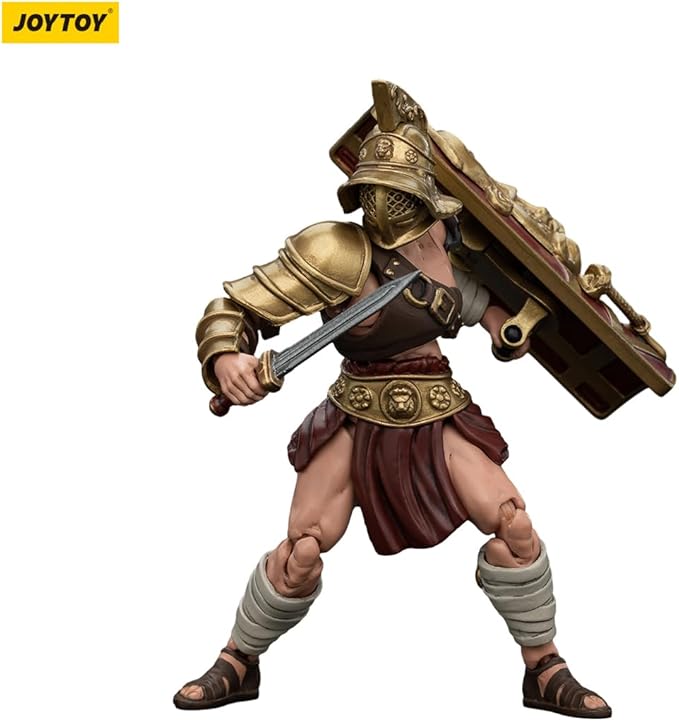 JOYTOY 1/18 Strife Roman Gladiator Murmillo Collector's Edition Action Figure-4.25in