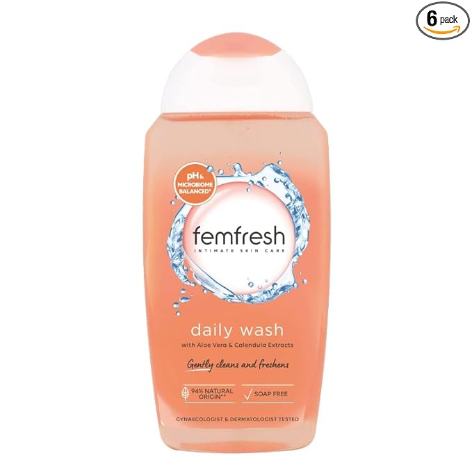 Femfresh Intimate Hygiene Daily Intimate Wash 250Ml (Pack of 6)