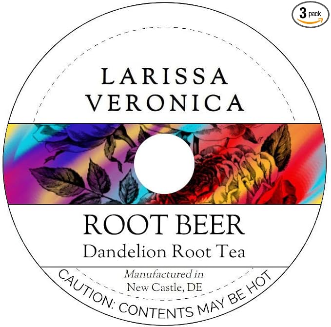 Root Beer Dandelion Root Tea (Single Serve K-Cup Pods) (12 pods, ZIN: 574403) - 3 Pack