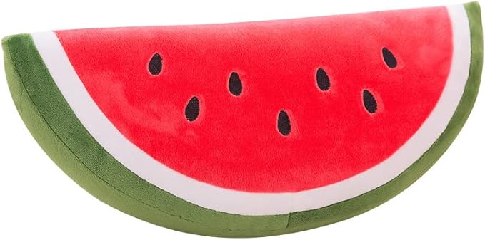 CHELEI2019 11.8" Watermelon Plush Pillow,Hugging Stuffed Fruit Plush Toy Gifts for Kids