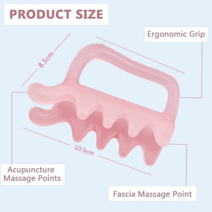 Lymphatic Massager for Cellulite Remover Body Sculpting - Handheld Cellulite Massage Tool for Body Bloat Blood Circulation Lymphatic Drainage Fascia Massage