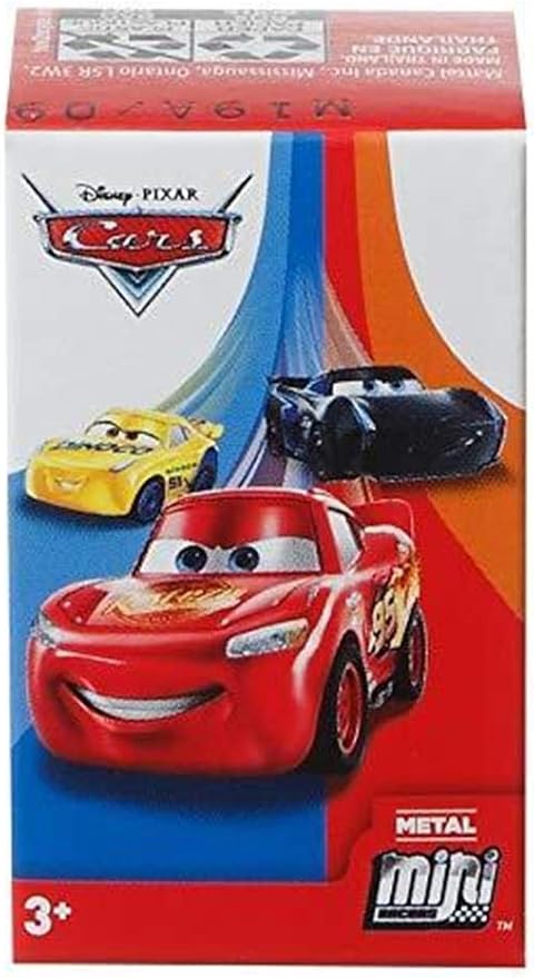Pixar Disney Cars 3 Die-Cast Mini Racers Blind Boxes - Bundle of 3