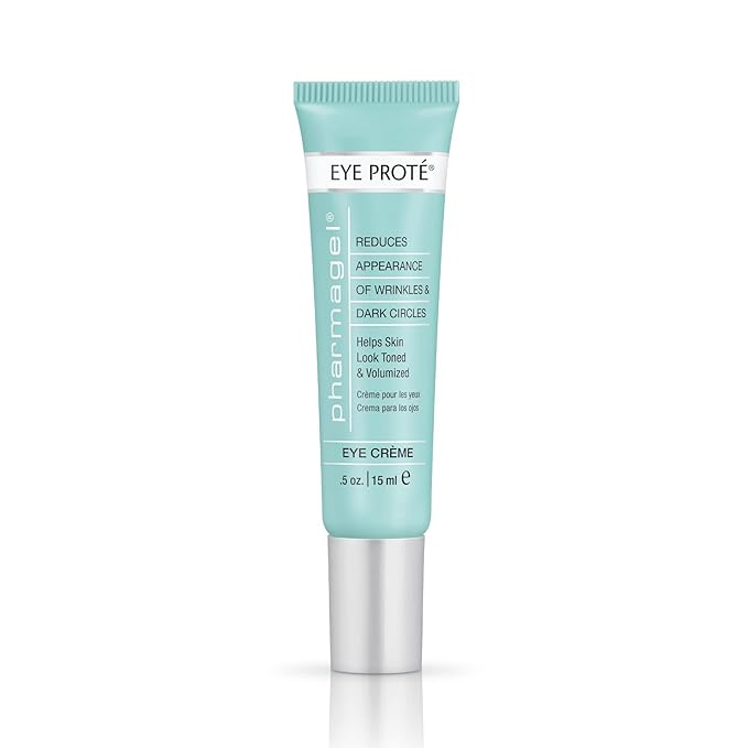Pharmagel Eye Prote Eye Crème | Anti Wrinkle Moisturizing Eye Cream for Dark Circles and Puffiness | Anti Aging Eye Cream & Under Eye Bags Treatment - 0.5 fl. oz.
