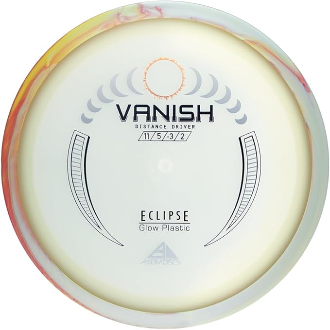Axiom Discs Eclipse Glow 2.0 Vanish Disc Golf Distance Driver (Colors May Vary)