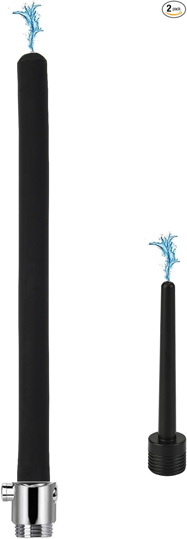 Shower Enema System with On/Off Switch, Shower Douche for Men and Women Portable Cleaner, Enema Nozzle Kit Cleaner Attachment
