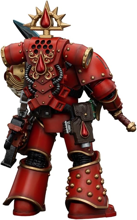 JOYTOY-Warhammer The Horus Heresy -1:18-Action Figure-Blood Angels Raldoron First Captain of The Blood Angels-Collection Model Birthday Gifts-4.9-Inches