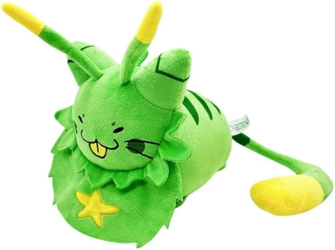 Gnarpy Plush, Regretavator Gnarpy Alien Cat Plush Toys Give Fans and Friends Beautifully Plushie Doll Gifts (Green)
