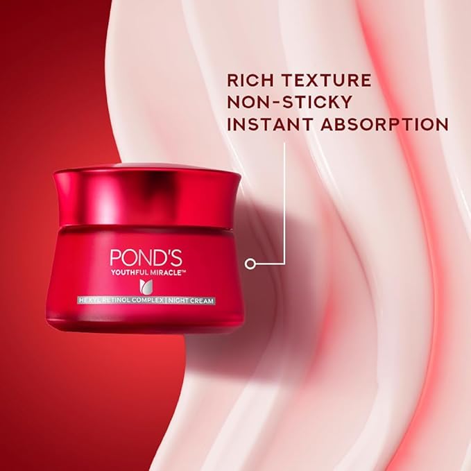 Pond's Age Miracle | For Youthful Glow Day Cream | With 10% Retinol - Collagen B3 Complex | 12g ( 0.42 Ounce )