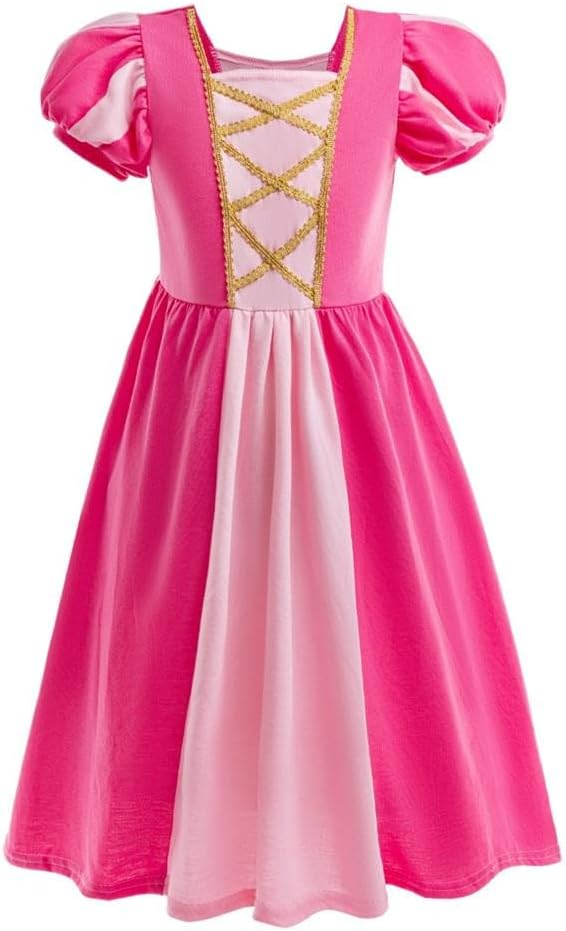 Dressy Daisy Toddler and Little Girls Princess Dress Up Clothes for Halloween Birthday Party Everyday Outfit Play Wear