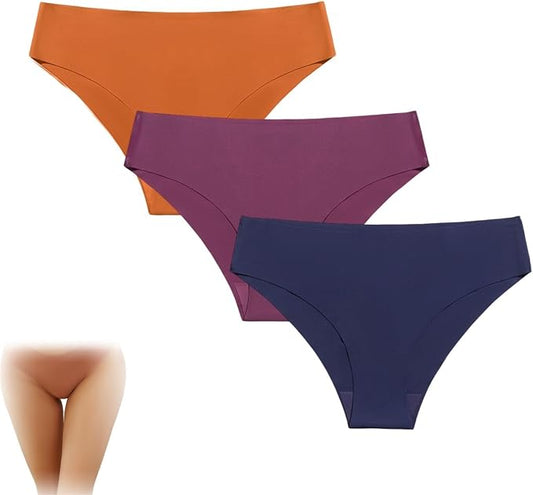 Invisible Camel Toe Thong for Women No Show Panties Panty Liners Seamless Workout Concealer Underwear