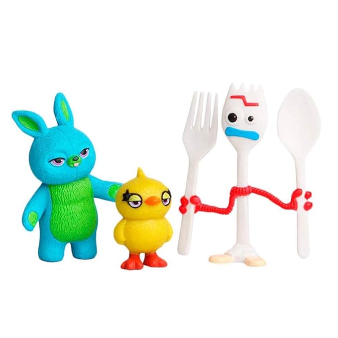 7 PCS Toy Stry Cake Toppers Mini Figurines Cupcake Decorations Cute Premium Party Supplies Cartoon Action Figures