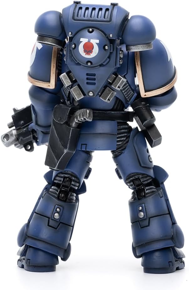 JOYTOY 1/18 Warhammer 40,000 Action Figure Ultramarines Heroes of The Chapter Brother Veteran Sergeant Castor Action Figure Collectible Military Model