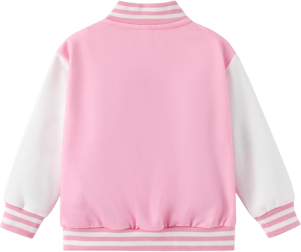 Disney Minnie Mickey Stitch Princess Frozen Marvel Jacket Lightweight Coat Button up Color Block Sweatshirt Sizes 2-14 Years