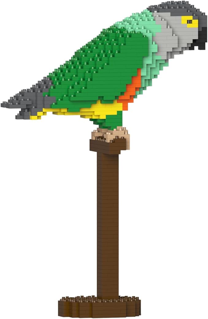 JEKCA Senegal Parrot 01S | Parrot Plastic Building Blocks | Age 14+