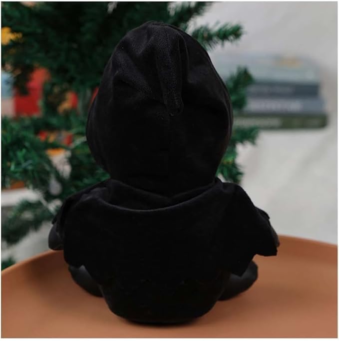 Spooky Horror Plush with Phantom Mask Creepy Stuffed Animal Toy Scary Doll for Kids and Game Fans Great Gift for Birthday Halloween Christmas Party