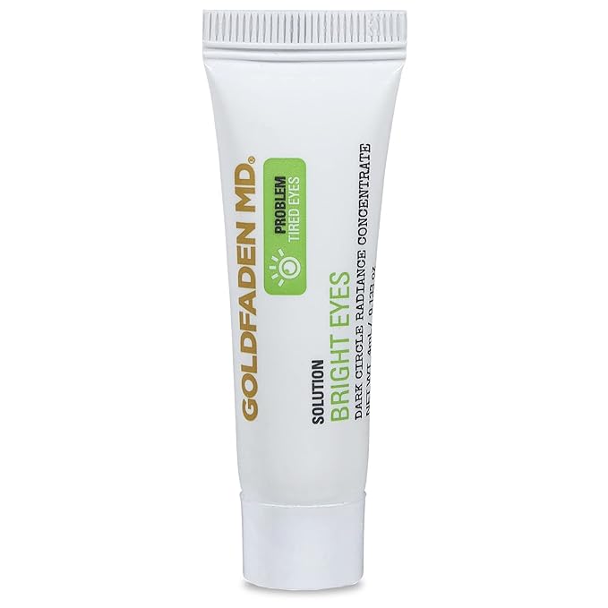 Bright Eyes Dark Circle Concentrate Brightening Eye Cream w/ Soy Peptide, Rice Bran Extract & Arnica | May Reduce Under Eye Darkness, Puffiness & Fine Lines More Youthful Glow TRIAL 0.14 Fl Oz