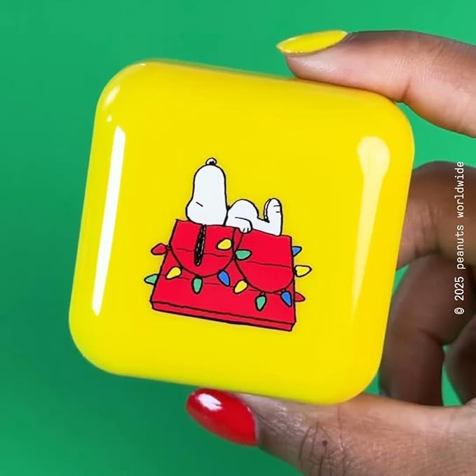 Starface Hydro-Star Pimple Patches + Big Sleepy Snoopy Compact, Absorb Fluid and Reduce Redness, Hydrocolloid, Vegan and Cruelty-Free Skincare (32 Count)